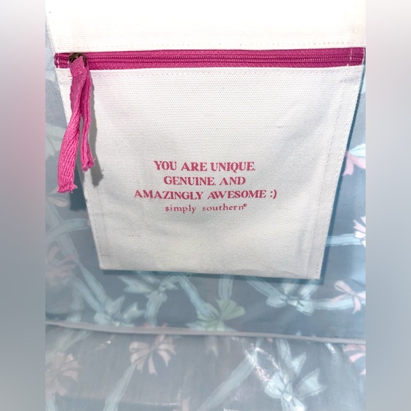 NWT Simply Southern Bag Tote - Ribbon - Picture 5 of 7